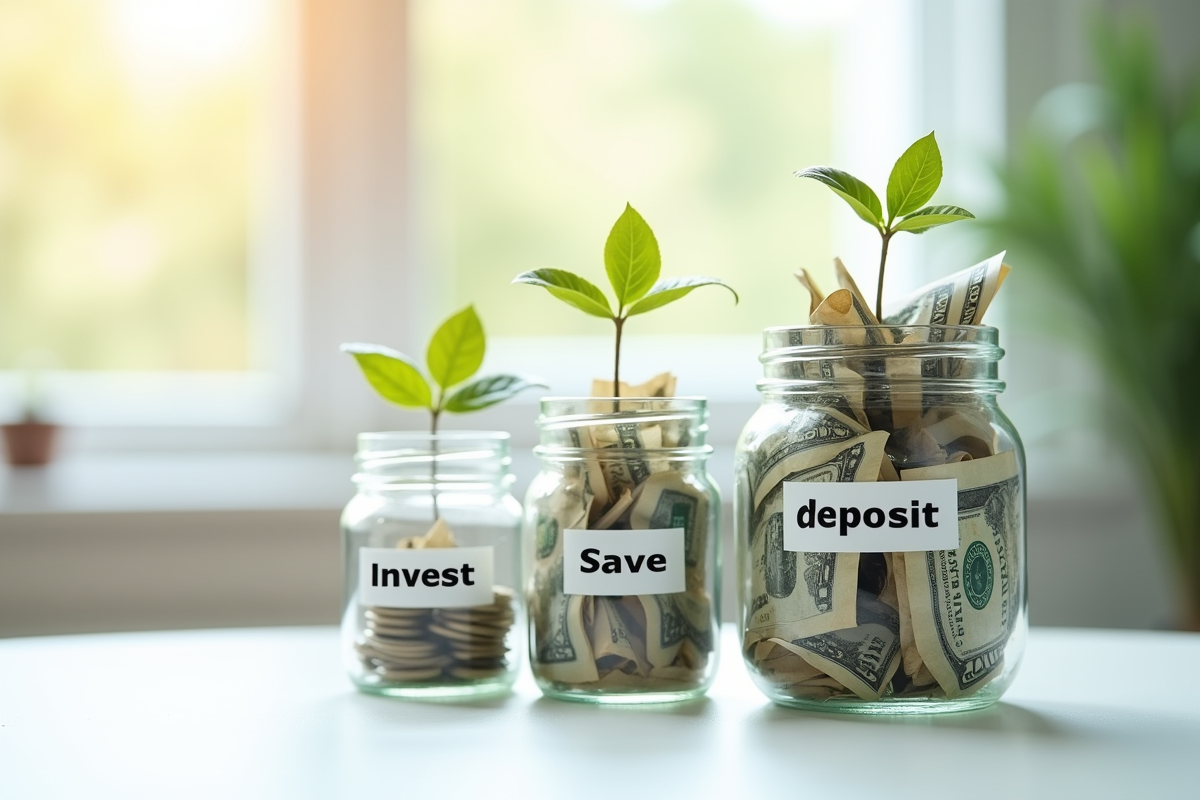 Trois pots d argent pour investir épargner et déposer
